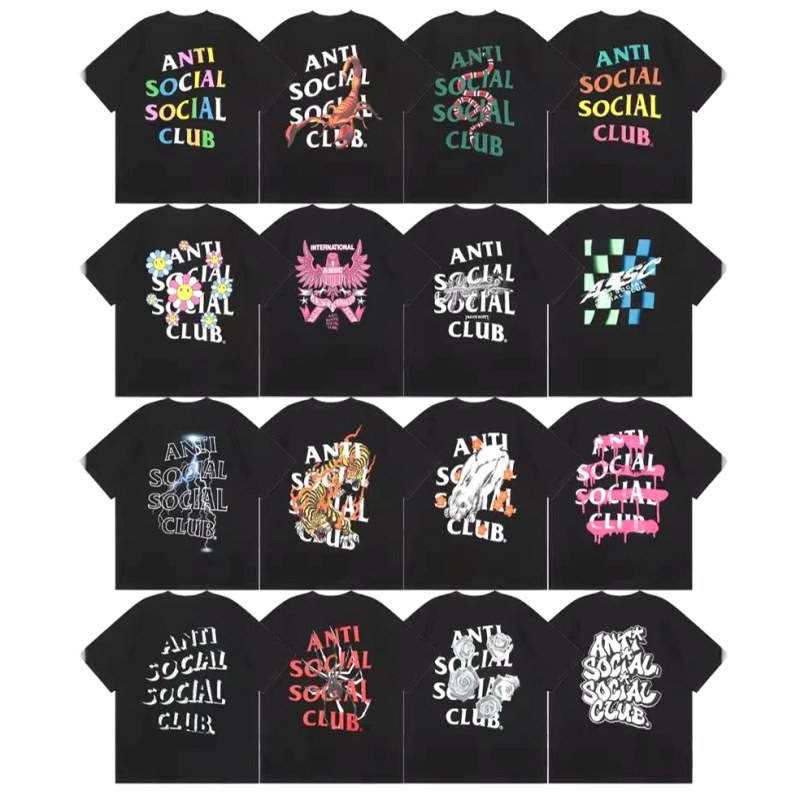 Anti Social Social Club Multicolor T-Shirt Collection Review: 230gsm Double-Yarn Raglan Tees Tested