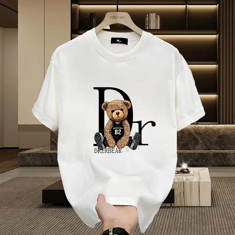 Dior Bear Graphic White T-Shirt: Hands-On Review of the Loose Cotton Crewneck