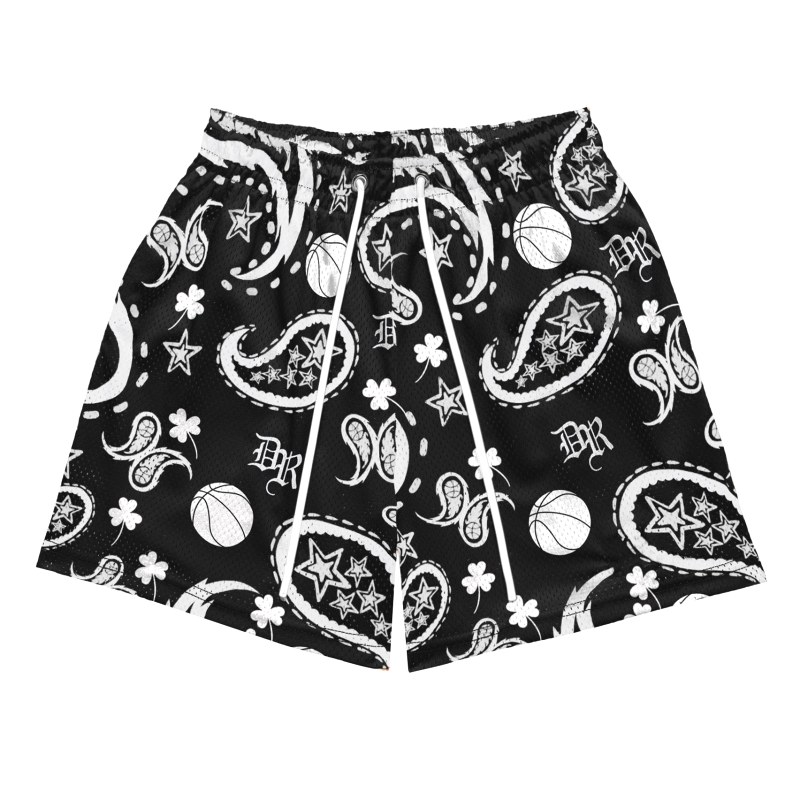 Dior Black Athletic Shorts Review: We Ordered Size M and XXXL to See How the Allover Print Scales