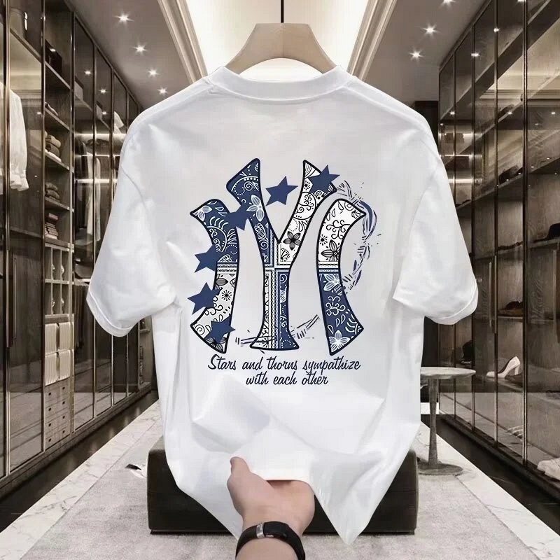 MLB Blue Printed Streetwear T-Shirt Review: A 180–250 gsm Band, 39 Variants and No Option Labelled Blue