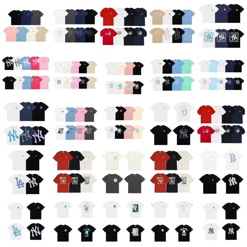 MLB Multi-Color T-Shirt Collection (40+): Hands-On Review of the $7.91 Cotton Crewneck